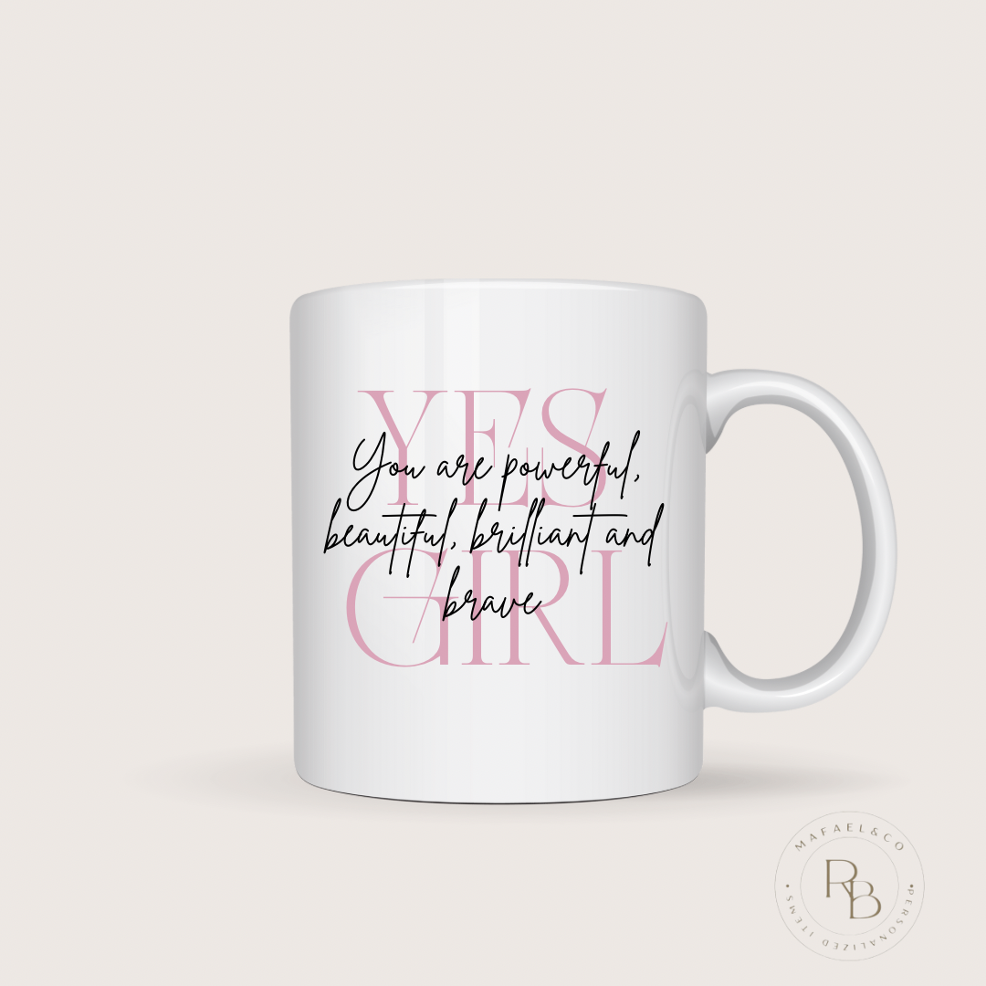 Tasse ‘YES GIRL’