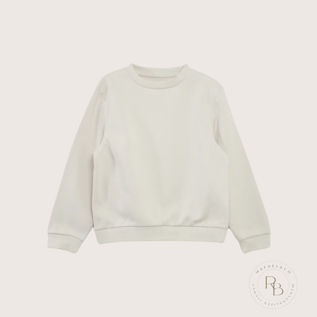 Sweatshirt enfant personnalisé DTF