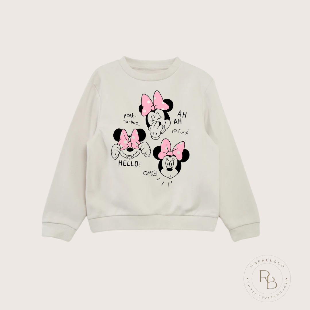 Sweatshirt enfant Minnie