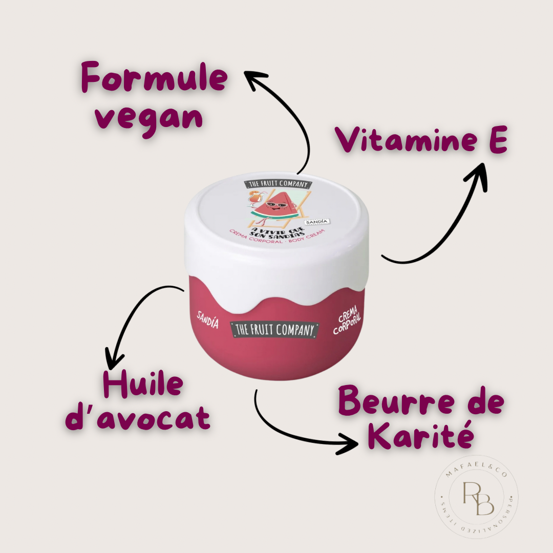 Crème corps The Fruit Company - PASTÈQUE