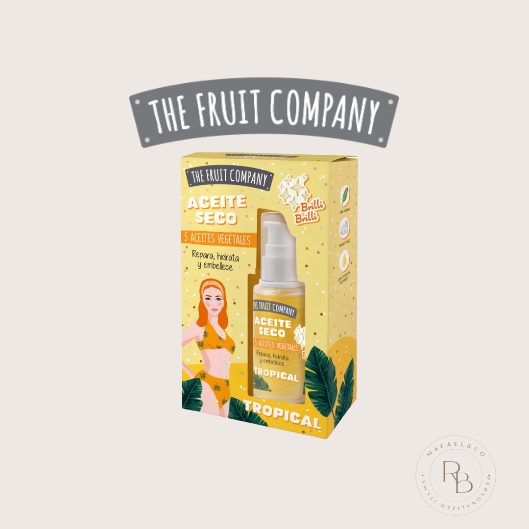 Huile sèche scintillante The Fruit Company - TROPICAL