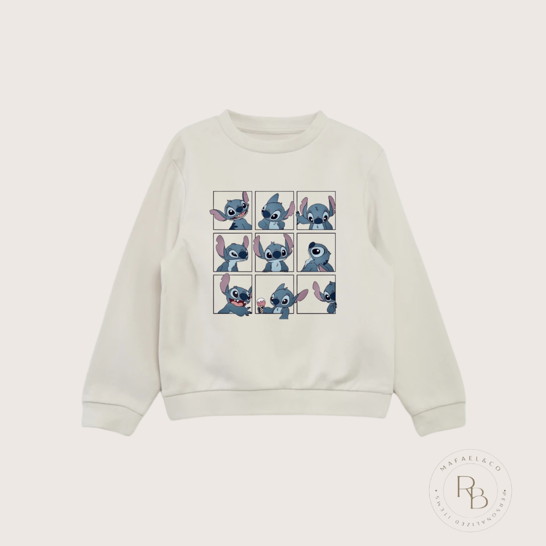 Sweatshirt enfant Stitch