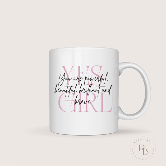 Tasse ‘YES GIRL’